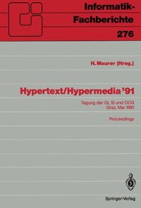 bokomslag Hypertext / Hypermedia 91