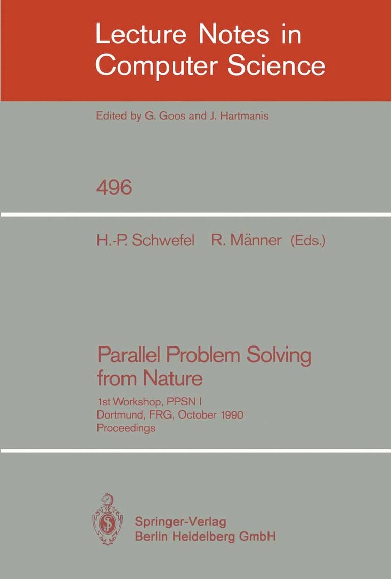 Hans-Paul Schwefel, Reinhard Männer - Parallel Problem Solving from Nature, Häftad