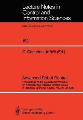 Carlos Canudas de Wit, Carlos Canudas De Wit - Advanced Robot Control, Häftad