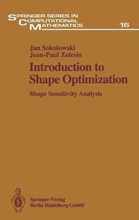bokomslag Introduction to Shape Optimization