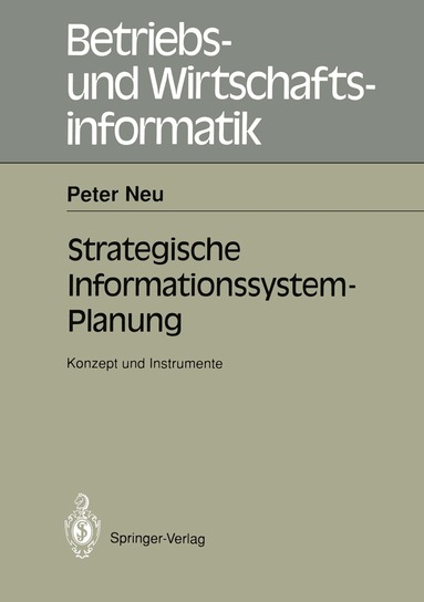 Peter Neu - Strategische Informations-system-Planung, Häftad