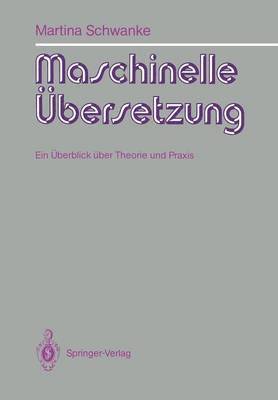 Maschinelle UEbersetzung 1