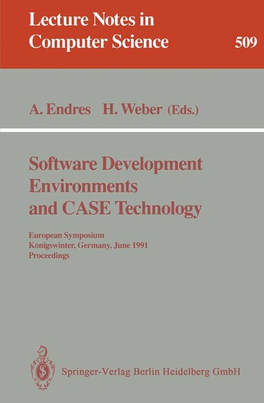 Albert Endres, Herbert Weber - Software Development Environments and Case Technology, Häftad
