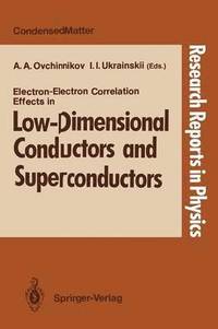 bokomslag Electron-Electron Correlation Effects in Low-Dimensional Conductors and Superconductors