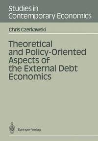 bokomslag Theoretical and Policy-Oriented Aspects of the External Debt Economics