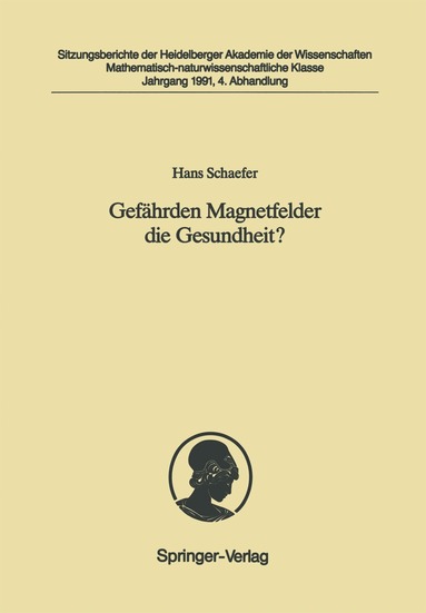 Hans Schaefer - Gefährden Magnetfelder die Gesundheit?, Häftad