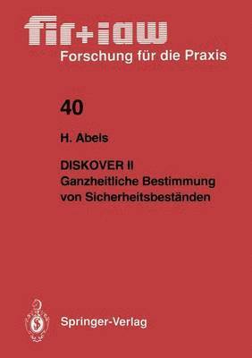 bokomslag Diskover II Ganzheitliche Bestimmung von Sicherheitsbeständen
