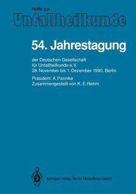 54. Jahrestagung 1