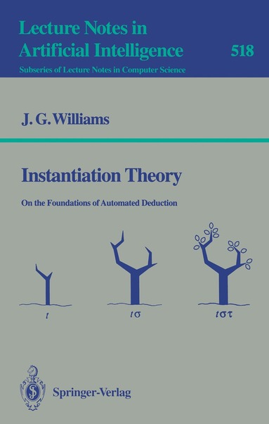 James G. Williams - Instantiation Theory, Häftad