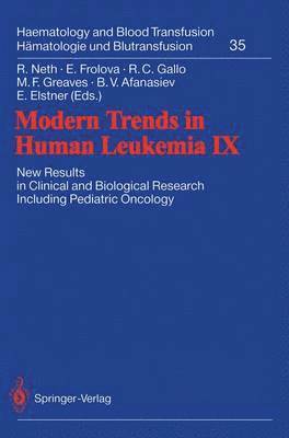 bokomslag Modern Trends in Human Leukemia IX
