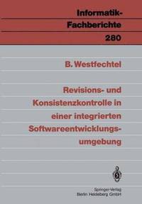 bokomslag Revisions- und Konsistenzkontrolle in einer integrierten Softwareentwicklungsumgebung