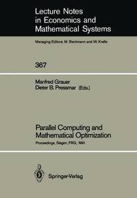 bokomslag Parallel Computing and Mathematical Optimization