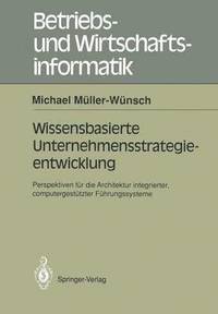 bokomslag Wissenbasierte Unternehmensstrategieentwicklung