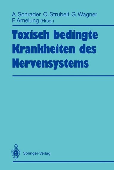 bokomslag Toxisch bedingte Krankheiten des Nervensystems