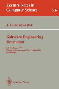 bokomslag Software Engineering Education