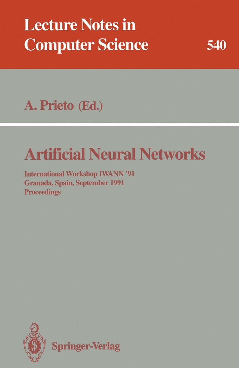 Alberto Prieto - Artificial Neural Networks, Häftad