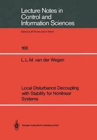 bokomslag Local Disturbance Decoupling with Stability for Nonlinear Systems