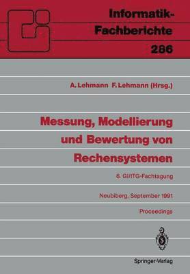 bokomslag Messung, Modellierung und Bewertung von Rechensystemen