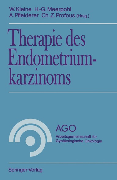 bokomslag Therapie des Endometriumkarzinoms