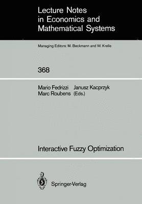 Interactive Fuzzy Optimization 1