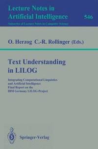 bokomslag Text Understanding in LILOG
