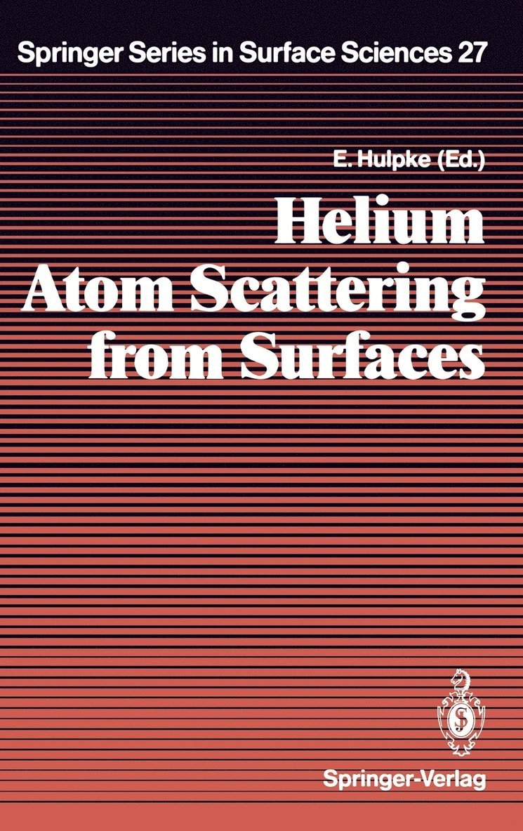 Helium Atom Scattering from Surfaces 1