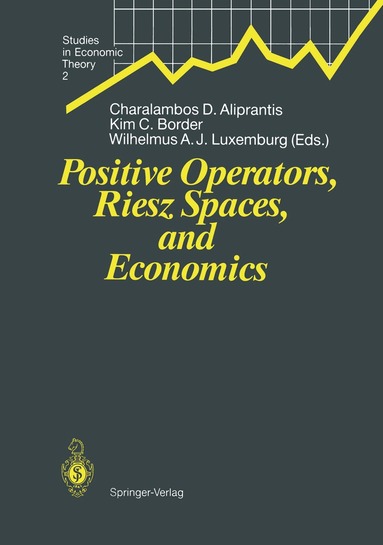 Charalambos D. Aliprantis, Kim C. Border, Wilhelmus A.J. Luxemburg - Positive Operators, Riesz Spaces, and Economics, Inbunden