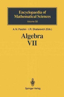 bokomslag Algebra VII