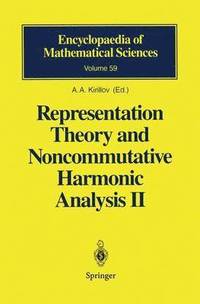 bokomslag Representation Theory and Noncommutative Harmonic Analysis II