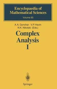 bokomslag Complex Analysis I