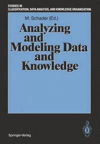 bokomslag Analyzing and Modeling Data and Knowledge