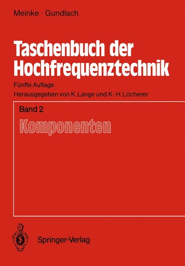 bokomslag Taschenbuch der Hochfrequenztechnik