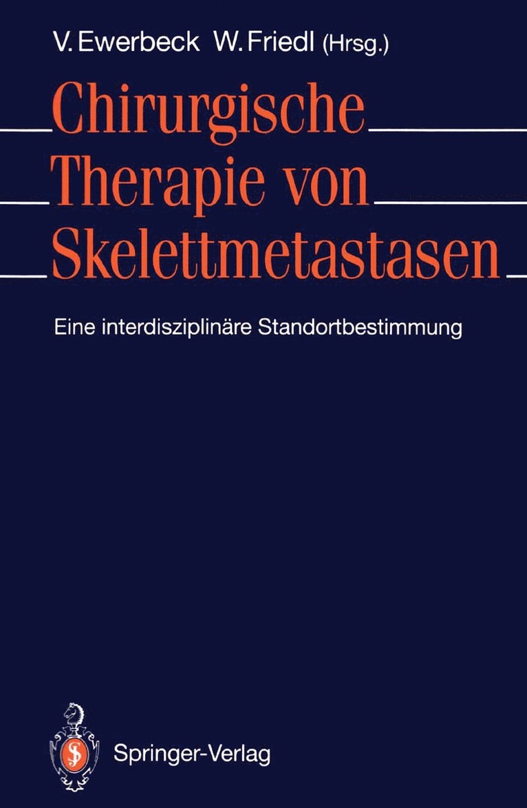 Chirurgische Therapie von Skelettmetastasen 1