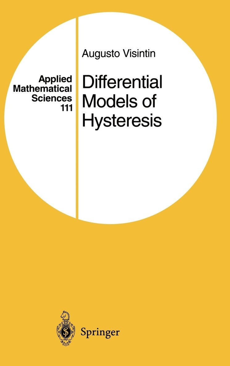 Differential Models of Hysteresis 1