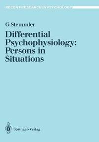 bokomslag Differential Psychophysiology: Persons in Situations