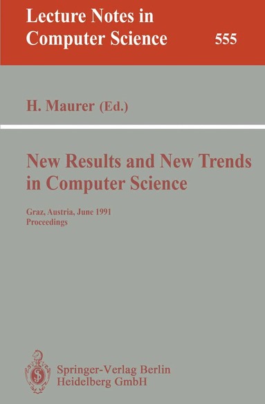 Hermann Maurer - New Results and New Trends in Computer Science, Häftad