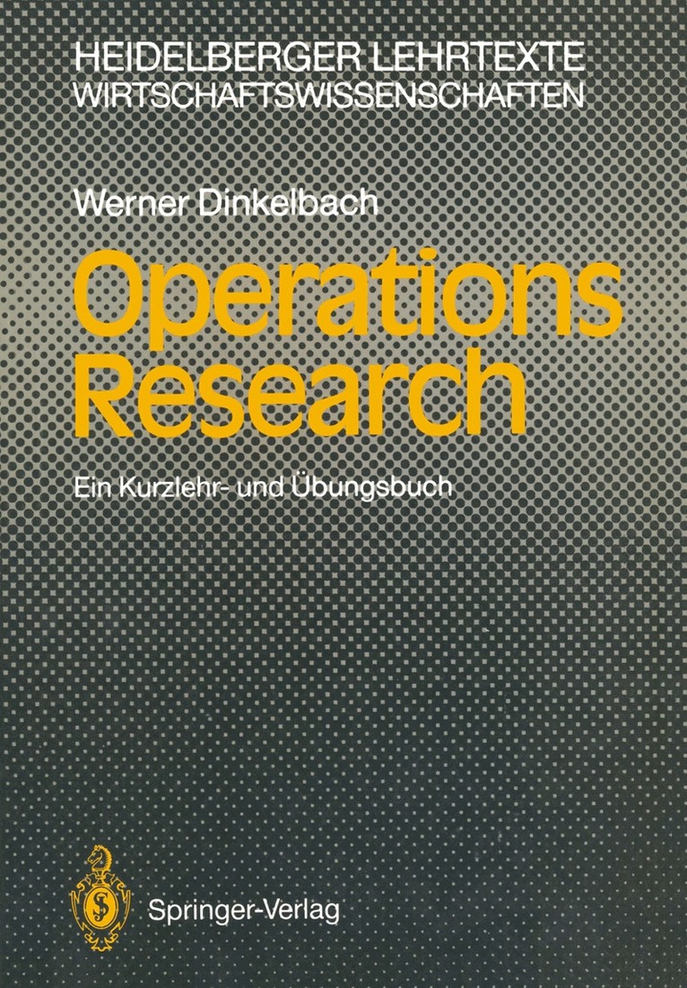 Operations Research 1