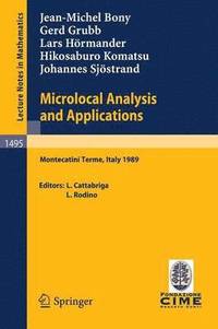 bokomslag Microlocal Analysis and Applications