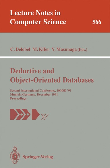 Claude Delobel, Michael Kifer, Yoshifumi Masunaga - Deductive and Object-Oriented Databases, Häftad