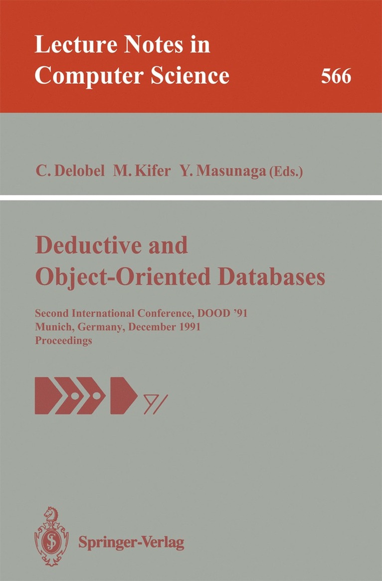 Deductive and Object-Oriented Databases 1