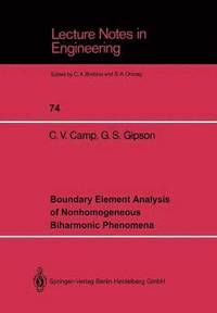bokomslag Boundary Element Analysis of Nonhomogeneous Biharmonic Phenomena