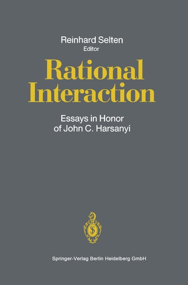 Reinhard Selten - Rational Interaction, Inbunden