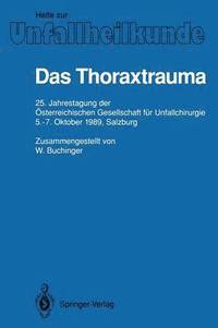 bokomslag Das Thoraxtrauma