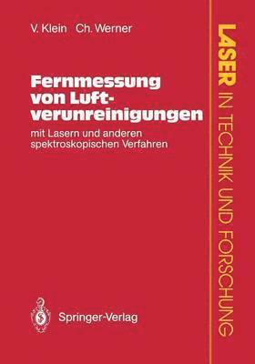 bokomslag Fernmessung von Luftverunreinigungen