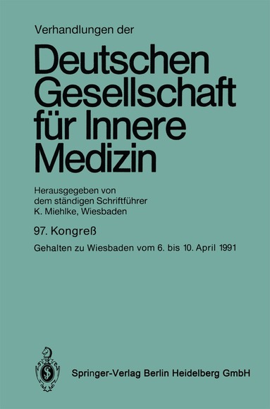 Verhandlungen der Deutschen Gesellschaft für Innere Medizin, Häftad