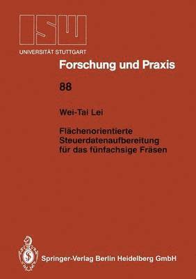 bokomslag Flchenorientierte Steuerdatenaufbereitung fr das fnfachsige Frsen