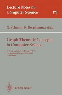 bokomslag Graph-Theoretic Concepts in Computer Science