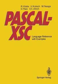 bokomslag PASCAL-XSC