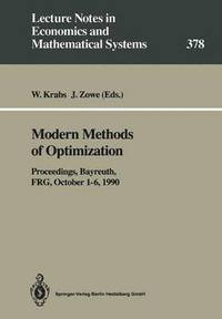bokomslag Modern Methods of Optimization