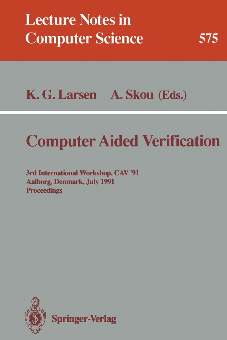 Computer Aided Verification 1